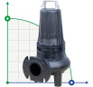 Submersible pump Dreno DNB 80-2/220 T with two-channel S-shaped impeller