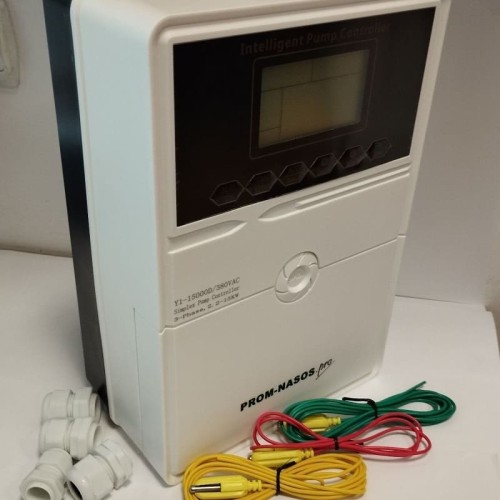 Sterownik pompy Y1-15000D, tworzywo ABS, 3-fazowy 380V-415V, 2,2-15 kW