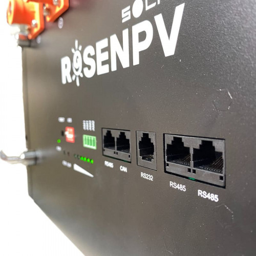 Batería de litio recargable para alimentación de reserva 51,2V 200Ah LiFePO4, células LFP EVE 3,2V 100Ah LiFePO4 grado A con certificado ROHS