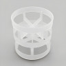 Plastikowe pierścienie Palla, PP, 50x50x1,5 mm, Plastic Pall Ring