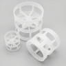 Plastikowe pierścienie Palla, PP, 50x50x1,5 mm, Plastic Pall Ring