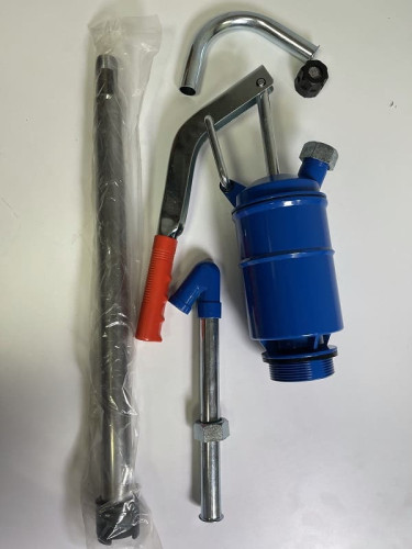 JESSBERGER JP-14 Rotary pump with hand drive, metal handhold