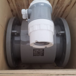 DN250 Caudalímetro electromagnético de acero inoxidable KLD PN40 (distillery stillage), 400 m3/h, 4-20mA, Ex