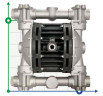 Пневматический мембранный насос BOXER 100 ALU IB100-AL-HTTRT--