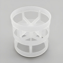 Pall Ring de plástico, PP, 76x76x3,0 mm, Plastic Pall Ring