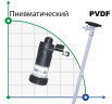 Drum pump BTS-HD-A1+PVDF-HP-700mm (air driving motor )