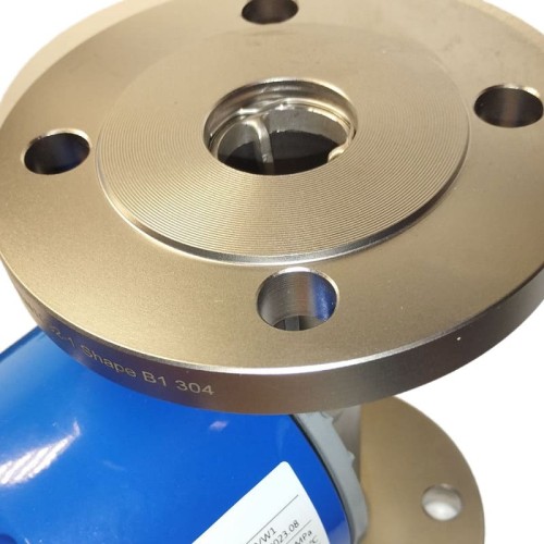 DN50 Ротаметр расходомер из нержавеющей стали KLZZ PN40 (спирт 40%), 0,63...6,3 м3/ч, 4-20мА, Ex