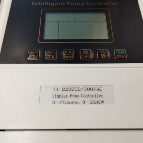 Controlador de bomba Y1-22000D, plástico ABS, trifásico 380V-415V, 4-22kW