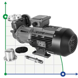 Stainless steel magnetic coupling pump MDH-40U -196°C+400°C
