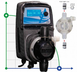 Насос-дозатор PDE HC151+ MULTIFUNCTION M80 240V PVDF-CE-DT, 4-20 л/год, 20-1 бар