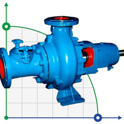 KWP Klärschlammpumpe, 40-500 mm, 10-3000 m3/h, 5-80 m