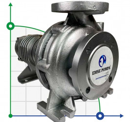 Bomba de aceite térmico EMSE EKY 40-160, 11 kW, 2900, sin motor