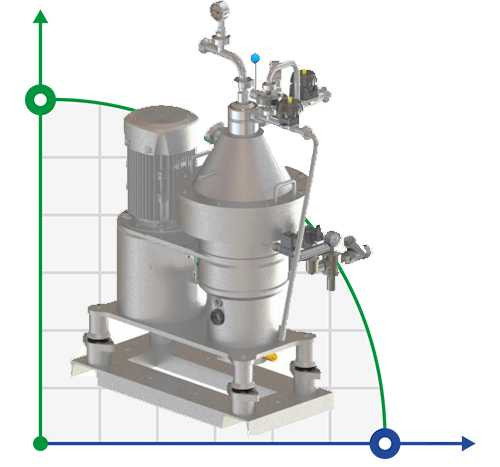 MAXCREAM 2T separator centrifuge