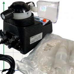 Bomba dosificadora PDE HC151+ MULTIFUNCIÓN M80 240V PVDF-CE-VT + ENCHUFE SHUKO, 4-20 l/h, 20-1 bar