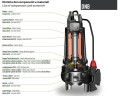 Submersible pump Dreno DNB-EX 65-2/110 T with two-channel S-shaped flow impeller