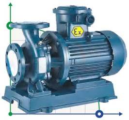 BGWB 125-200(I) (200/12,5), 11kW, 1480 Ех насос центробіжний горизонтальний