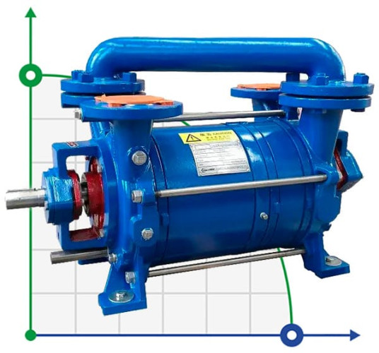 DLV-180 AISI304 Water Ring Vacuum Pump