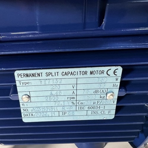Відцентровий насос для розчину гліколю BB250/075D, AISI304, 220V/50Hz, 2900