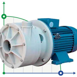 Горизонтальний відцентровий насос МВ 155, ПП, LIP SEAL, VITON, A