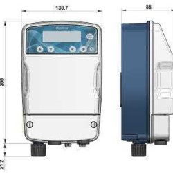 Controller eControl (pH, Rx, Cl, CD) for 1 parameter