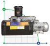 Bomba de vacío Zinisan ZYVP-320 S/5,5 aceite monoetapa