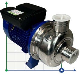 Центробежный насос BB300/110D, AISI304, 220V/50Hz, 2900