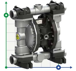 PHOENIX P250 ALU HYTREL+PTFE ATEX пневматический мембранный насос