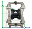 The pneumatic diaphragm pumps BOXER 503 Metal Alu