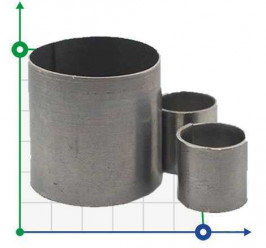 Pierścienie raschiga AISI 304, 15 mm, Raschig Ring