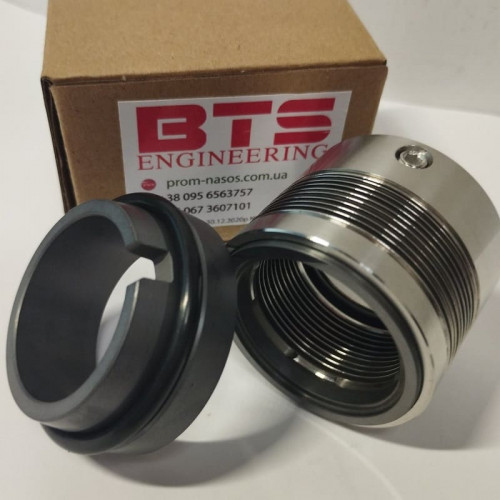 Ущільнення з металевим сильфоном R-680 32, SIC/SIC, VITON, AM350/316
