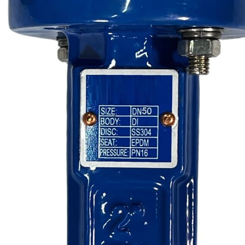 PN16 DN50 Butterfly valve, cast iron body, AISI 304 disc, Seat EPDM