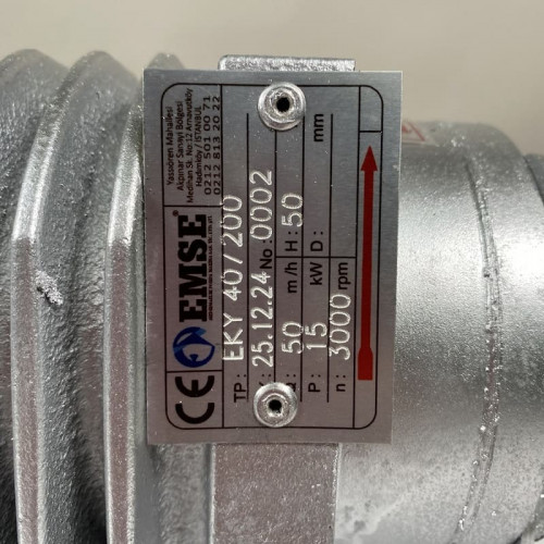 Pompe à huile chaude EMSE EKY 40-200, 15 kW, 2900, sans moteur