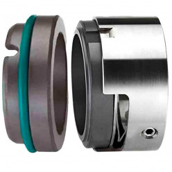 Sello mecánico para eje de bomba R-M7N 125, SIC/SIC, VITON, 304, G9