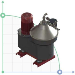 IBA 5431 industrial separator for processing vegetable oils