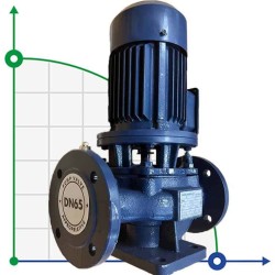 Pompe centrifuge verticale IRG BGL 65-125A (22.3/16), 2.2kW, 2880