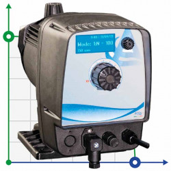 Мембранный электромагнитный насос-дозатор PDE HC200+ MULTIFUNCTION M70 240V PVC-PVDF-CE-VT (SA), 1,8-14 л/час, 20-1 бар