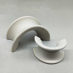Anneau de selle en céramique, 16x12x2 mm, Ceramic Saddle Ring