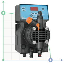 Bomba para lechada de cal Ca(OH)2 PDE DLX-CC/M 2-20 230V/240V