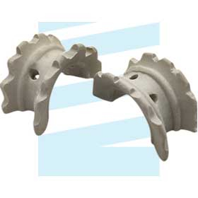 Супер седловидная керамическая насадка Инталокс Super Intalox Saddles