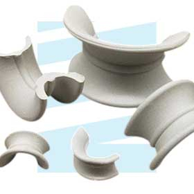 Седловидная керамическая насадка Инталокс Intalox Saddles