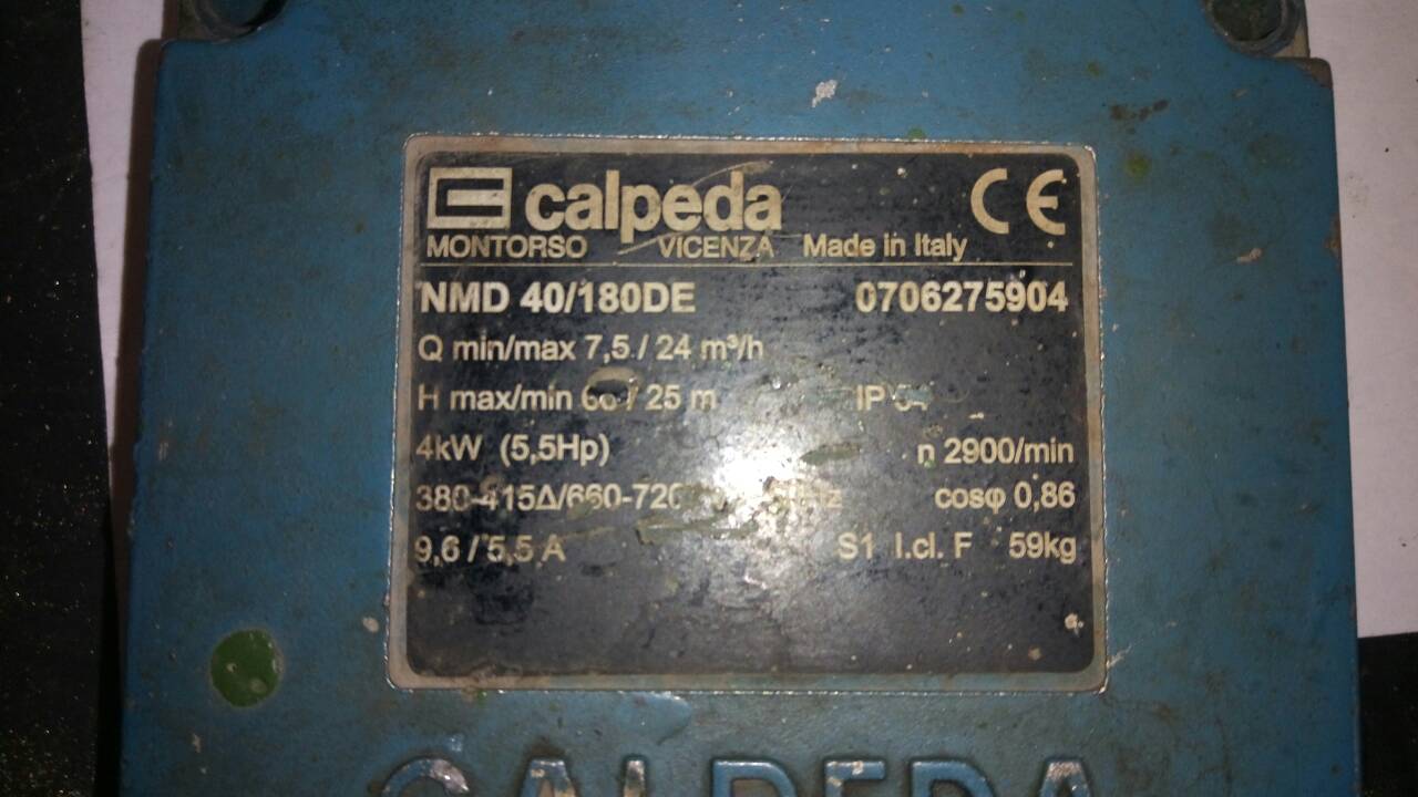 NM, NMD - Calpeda