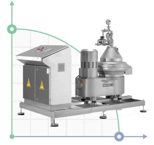 SÉPARATEUR CENTRIFUGE MANUEL LAIT CRÈME 70 L/h (MANUEL)